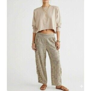 FP Movement Inspire Layer Top Long Sleeve Doe Beige Small